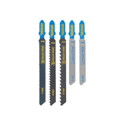 Irwin® HCS/HSS T-Shank Jigsaw Blade Set, 5 Piece IRWIN® - RockBottom Northampton