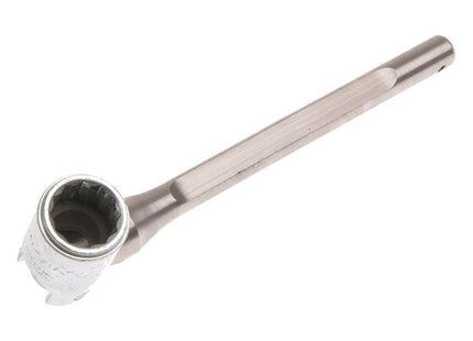 Priory 383B Scaffold Spanner Stainless Steel Bi-Hex 7/16W Flat Handle Priory - RockBottom Nothampton