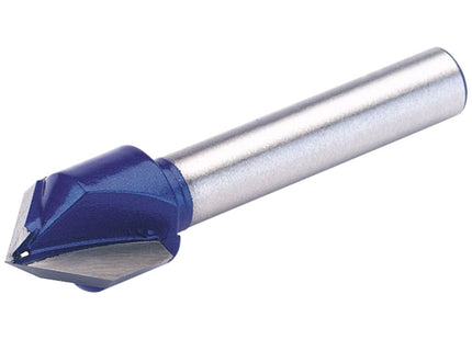 Draper TCT Router Bit, 1/4" Groove, 12.7mm x 90&deg; Draper - Town Tools