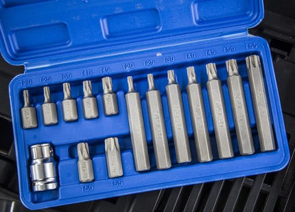 Bluespot Tools TORX Bit Set, 15 Piece BlueSpot Tools - RockBottom Northampton