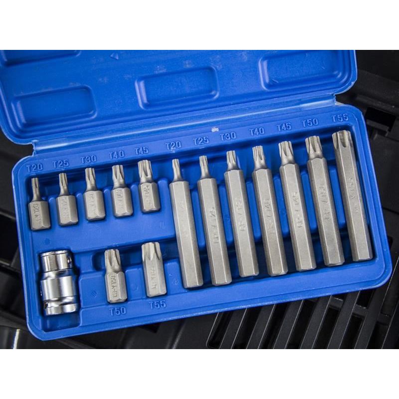 Bluespot Tools TORX Bit Set, 15 Piece BlueSpot Tools - RockBottom Northampton