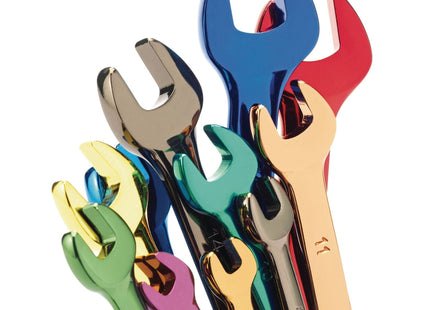 Draper Expert HI-TORQ Metric Coloured Combination Spanner Set (13 Piece) Draper - Town Tools 