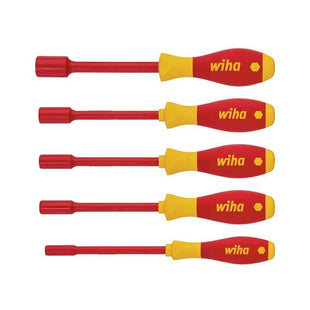 Wiha SoftFinish® electric Hex Nut Driver Set, 5 Piece Wiha - RockBottom Northampton