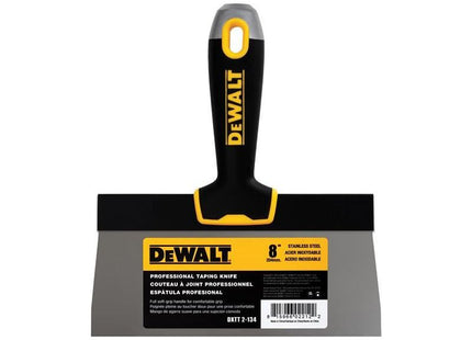 Dewalt Drywall Soft Grip Taping Knife 200mm (8in) DEWALT Drywall - RockBottom Northampton