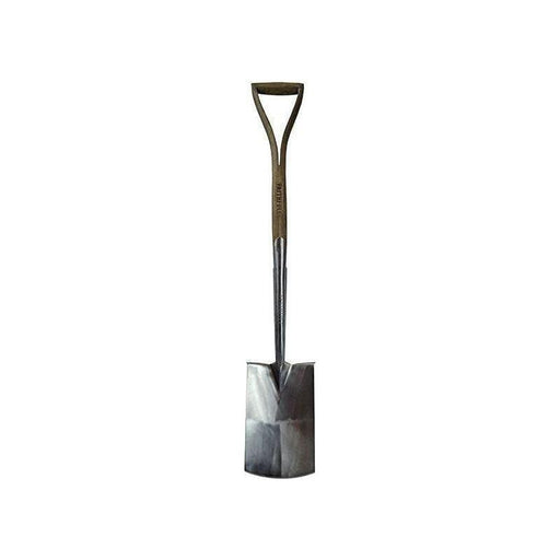 Faithfull Prestige Stainless Steel Digging Spade Ash Handle Faithfull - RockBottom Northampton