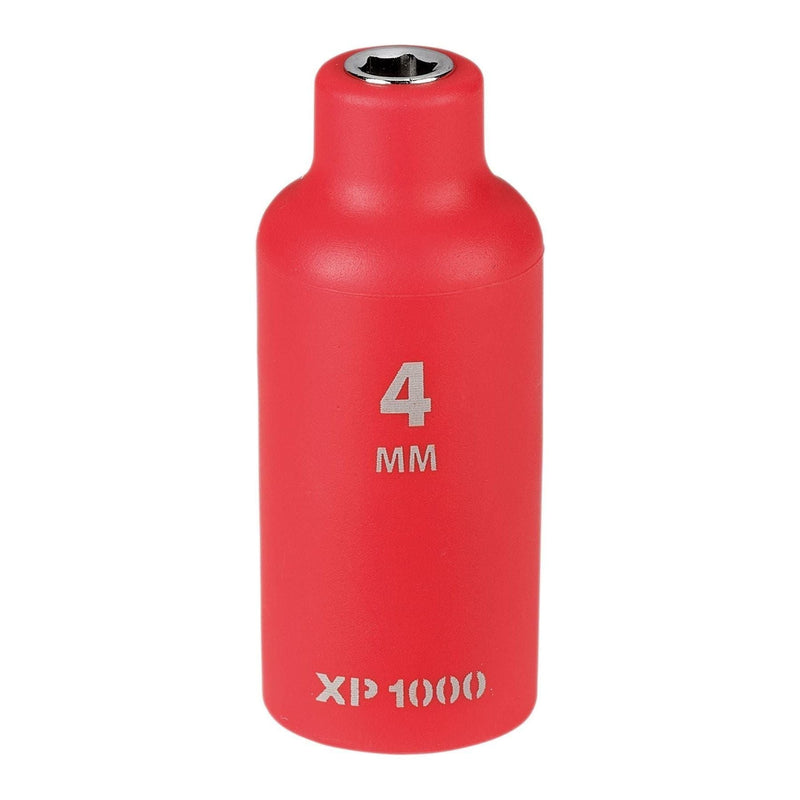 Draper XP1000 VDE Socket, 1/4" Sq. Dr., 4mm Draper - Town Tools