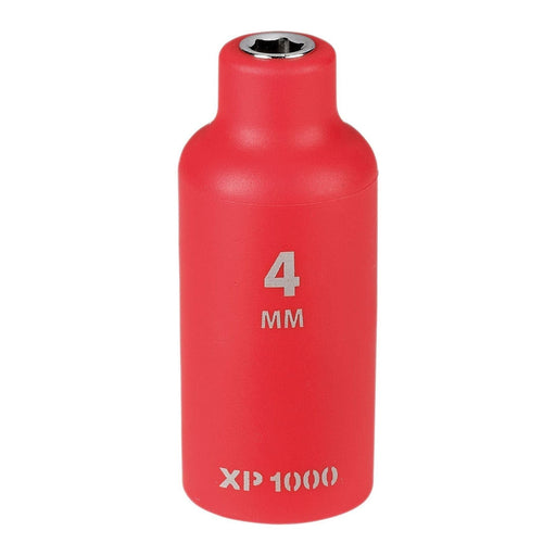 Draper XP1000 VDE Socket, 1/4" Sq. Dr., 4mm Draper - Town Tools