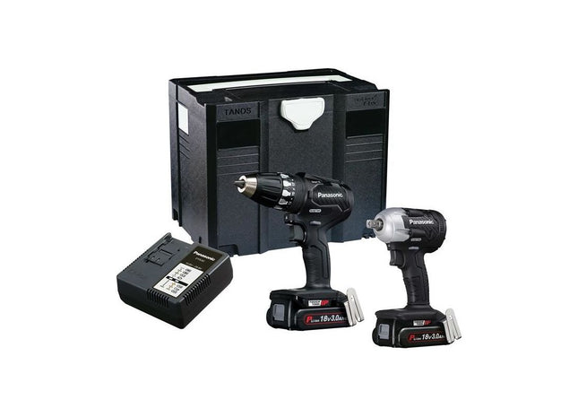 Panasonic EYC232PN Twin Pack 18V 2 x 3.0Ah Li-ion Panasonic - RockBottom Nothampton