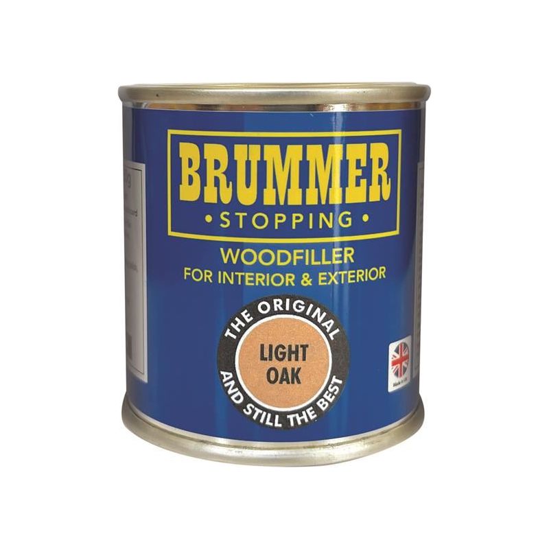 Brummer® Wood Filler Light Oak 700g Brummer® - RockBottom Northampton