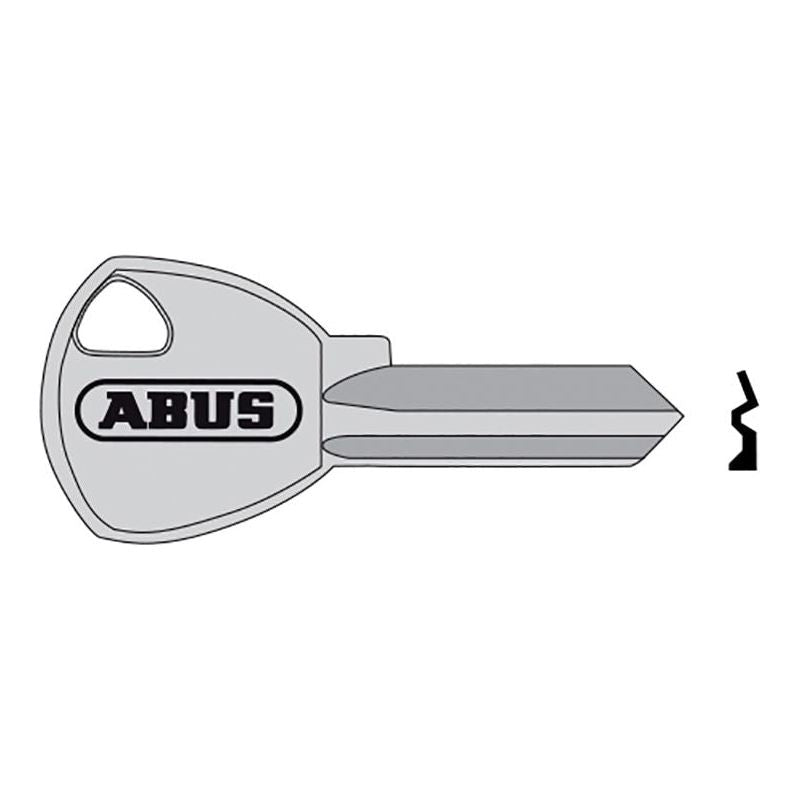 Abus Mechanical 65/25 25mm New Profile Key Blank ABUS Mechanical - RockBottom Northampton 