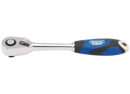 Draper Soft Grip Reversible Ratchet, 3/8" Sq. Dr., 72 Tooth 26503 Draper - Town Tools 