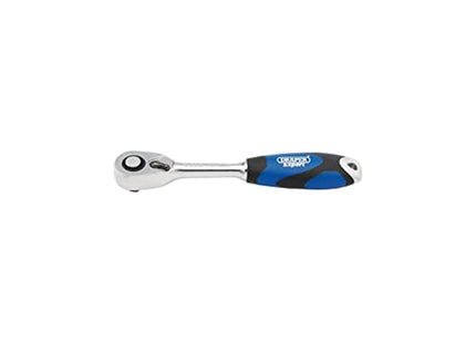 Draper Soft Grip Reversible Ratchet, 1/4" Sq. Dr., 72 Tooth 26502 Draper - Town Tools 