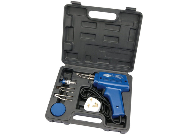 Draper 230V Soldering Gun Kit, 100W 71420 Draper - Town Tools 