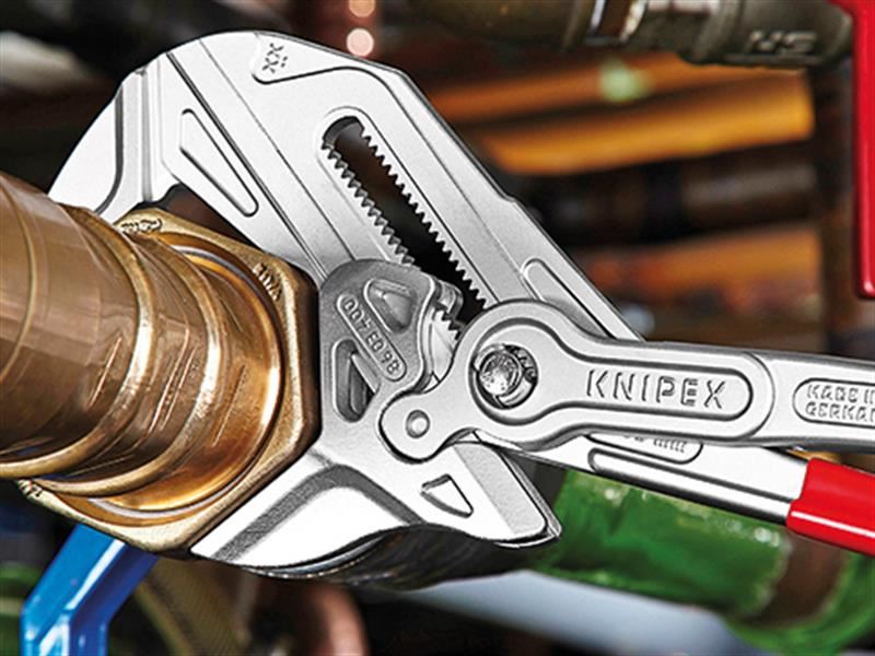 KNIPEX 86 03 400 Pliers Wrench XL 400mm KNIPEX - RockBottom Northampton