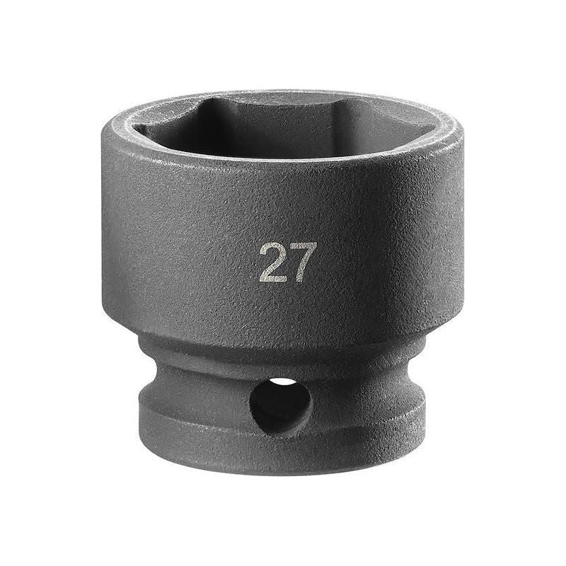 Facom 6-Point Stubby Impact Socket 1/2in Drive 27mm Facom - RockBottom Northampton