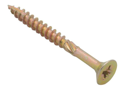 Forgefix Spectre™ PZ Compatible Wood Screw CSK ZYP 6.0 x 50mm Box 100 ForgeFix - RockBottom Northampton