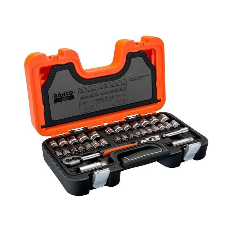 Bahco S380 3/8in Drive Socket Set, 38 Piece Bahco - RockBottom Northampton