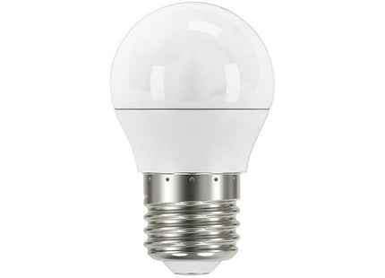 Energizer® LED ES (E27) Opal Golf Non-Dimmable Bulb, Warm White 470 lm 5.2W Energizer® - RockBottom Northamptin