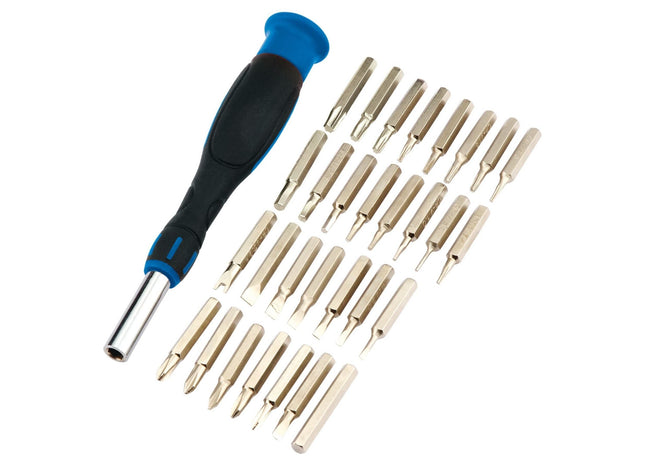 Draper Soft Grip Precision Screwdriver & Bit Set (31 Piece) Draper - Town Tools