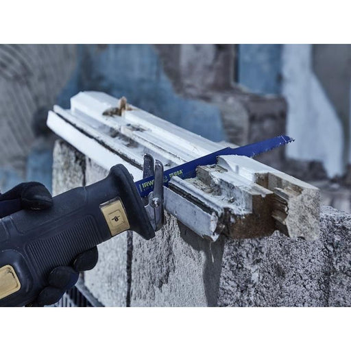 Irwin® 966R Demolition Sabre Saw Blade 225mm 6 TPI Pack of 5 IRWIN® - RockBottom Northampton