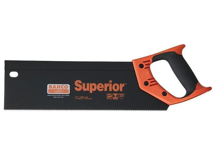 Bahco 3180-14-XT11-HP Superior Tenon Saw 350mm (14in) 11 TPI Bahco - RockBottom Northampton