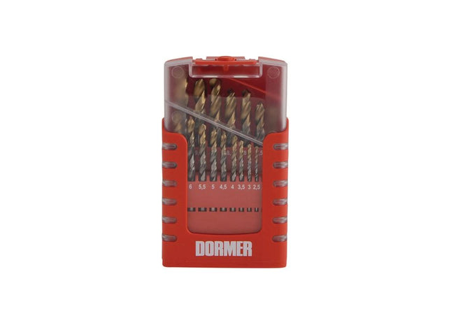 Dormer A095 Compact Set HSS TiN Drill Set of 19 1.0-10 x 0.5mm Dormer - RockBottom Northampton