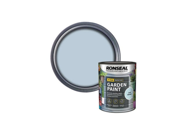 Ronseal Garden Paint Cool Breeze 750ml Ronseal - RockBottom Nothampton