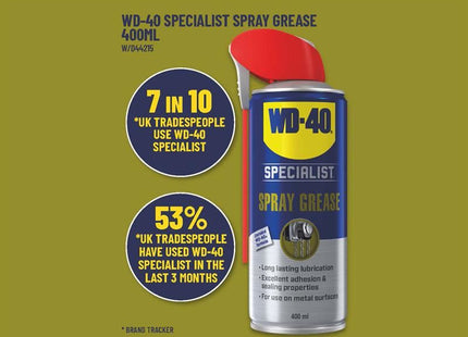 WD-40 Specialist Spray Grease 400ml WD-40� - RockBottom Northampton