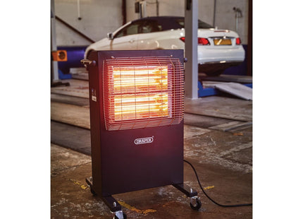 Draper 230V Infrared Cabinet Heater, 2.8kW, 9553 BTU 04745 Draper - Town Tools 
