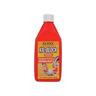 Kilrock Kil-Block Original Plughole & Drain Unblocker 500ml Kilrock - RockBottom Northampton