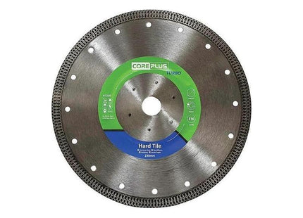 Coreplus HT230 Hard Tile Turbo Diamond Blade 230mm CorePlus - RockBottom Northampton