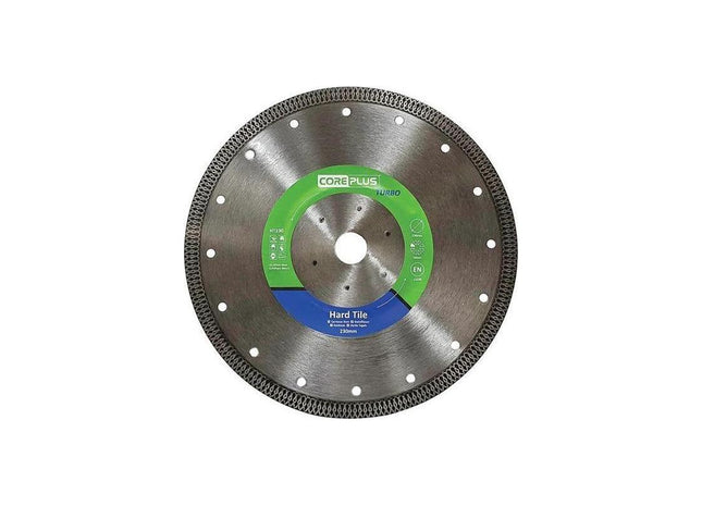 Coreplus HT230 Hard Tile Turbo Diamond Blade 230mm CorePlus - RockBottom Northampton