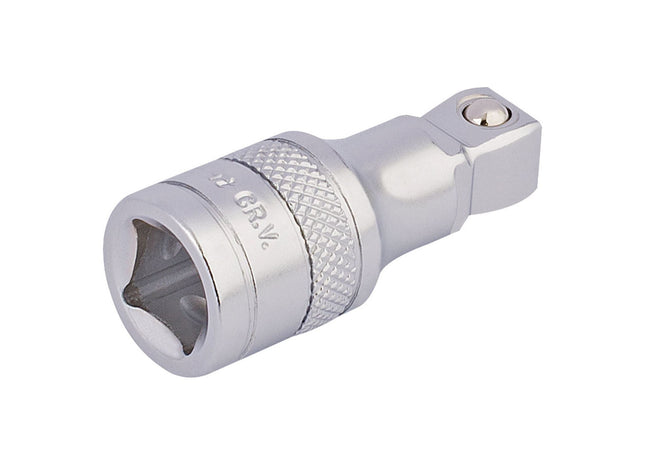 Draper Satin Chrome Wobble Extension Bar, 3/8" Sq. Dr., 45mm 16742 Draper - Town Tools 