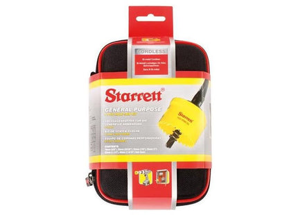 Starrett Cordless Smooth Cut Bi-Metal Holesaw Kit, 6 Piece Starrett - RockBottom Nothampton