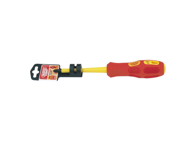 Draper VDE Approved Fully Insulated Cross Slot Screwdriver, No.2 x 100mm (Displa Draper - Town Tools 
