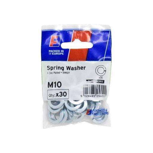 Forgefix Spring Washer M10 ForgePack 30 ForgeFix - RockBottom Northampton