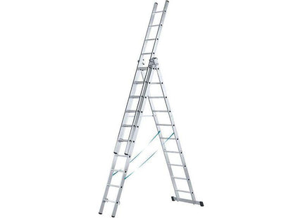 Zarges Skymaster Trade Combination Ladder 3-Part 3 x 14 Rungs Zarges - RockBottom Northampton