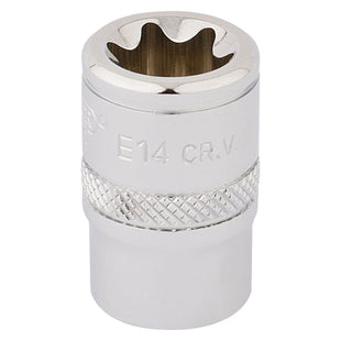 Draper TX-STAR Socket, 3/8" Sq. Dr., E14 34195 Draper - Town Tools 