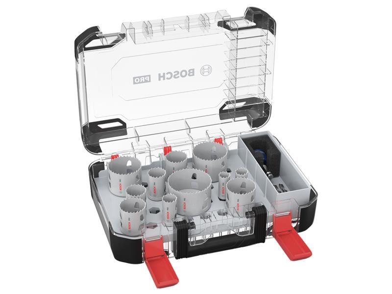 Bosch Powertool Accessories PRO Multi Material PC Plus Hole Saw Set, 14 Piece Bosch Powertool Accessories - RockBottom Northampton
