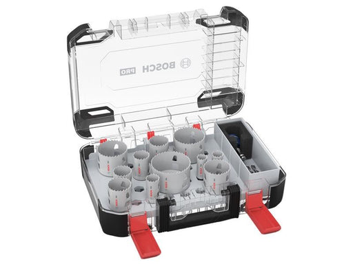 Bosch Powertool Accessories PRO Multi Material PC Plus Hole Saw Set, 14 Piece Bosch Powertool Accessories - RockBottom Northampton