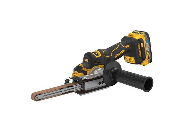 Dewalt Power Tools DCM200E2T XR Brushless Band File 18V 2 x 1.7Ah POWERSTACK™ Li-ion DeWALT Power Tools - RockBottom Northampton