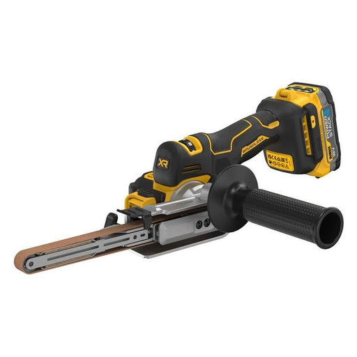 Dewalt Power Tools DCM200E2T XR Brushless Band File 18V 2 x 1.7Ah POWERSTACK™ Li-ion DeWALT Power Tools - RockBottom Northampton