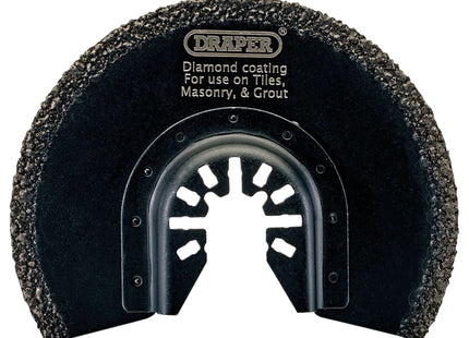 Draper Oscillating Multi-Tool Diamond Coated Cutting Blade, 88mm 70469 Draper - Town Tools 