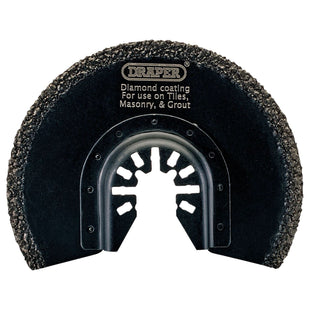 Draper Oscillating Multi-Tool Diamond Coated Cutting Blade, 88mm 70469 Draper - Town Tools 