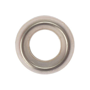 Forgefix Screw Cup Washers Solid Brass Nickel Plated No.10 Bag 200 ForgeFix - RockBottom Northampton