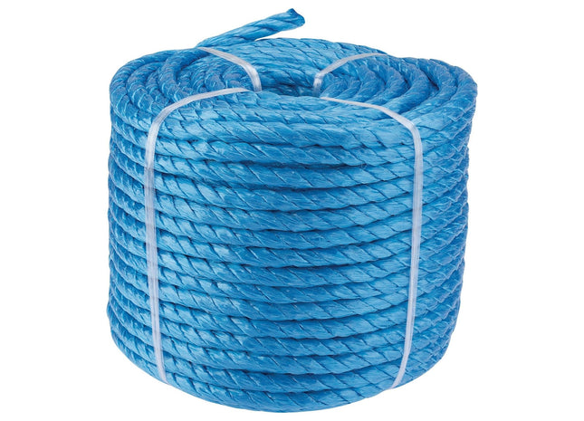 Draper Polypropylene Rope, 50m x 10mm 04949 Draper - Town Tools 