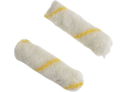 Stanley® Hand Tools Medium Pile Silver Stripe Sleeve 100mm (4in) 2 Pack STANLEY® Hand Tools - RockBottom Nothampton