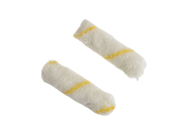 Stanley® Hand Tools Medium Pile Silver Stripe Sleeve 100mm (4in) 2 Pack STANLEY® Hand Tools - RockBottom Nothampton