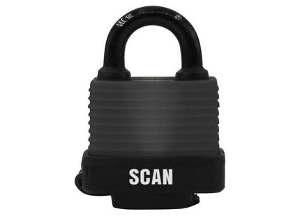 Scan Weatherproof Laminated Steel Padlock 50mm Scan - RockBottom Nothampton