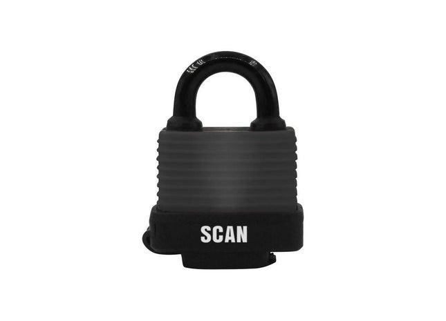 Scan Weatherproof Laminated Steel Padlock 50mm Scan - RockBottom Nothampton